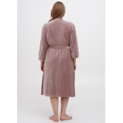 Халат Romeo Life 2XL,3XL,4XL  велюр 3599-01